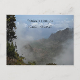 Waimea Canyon - Kauai, Hawaii Postcard