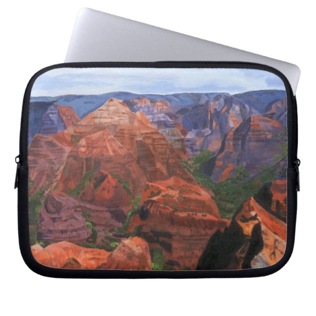 Waimea Canyon Laptop Sleeve (Front)