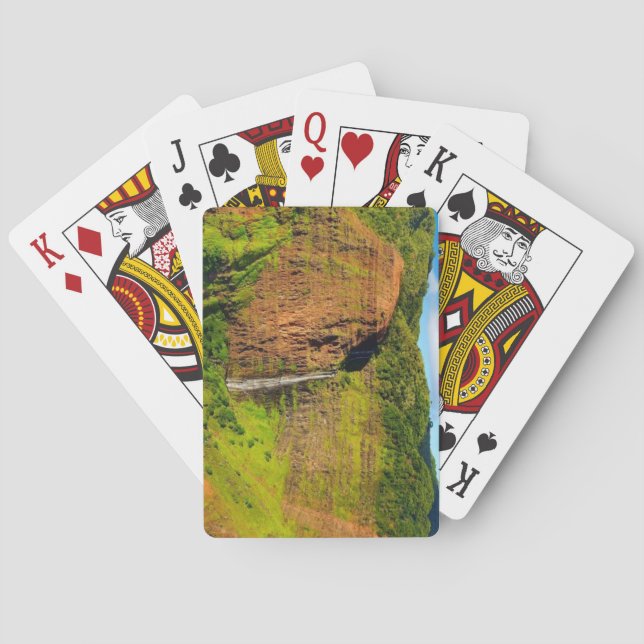 Waimea Canyon State Park, Hawaii Playing Cards (Back)