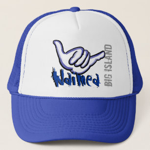 Waimea Hawaii blue shaka hat