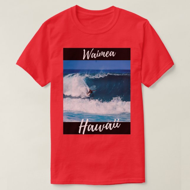 Waimea Hawaii T-Shirt (Design Front)