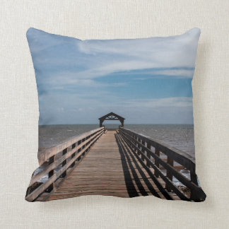 Waimea Pier - Kauai, Hawaii Cushion
