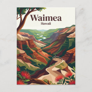 Waimea USA Postcard