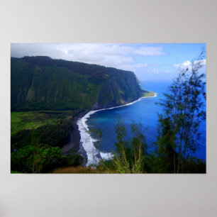 Waipio Valley Lookout, Hawaii, Print