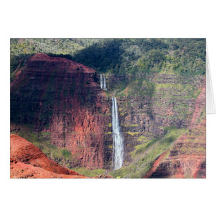 Waipoo Falls in Waimea Canyon on Kauai