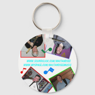 WAIT AND SEE 2007 'Websites' Keychain