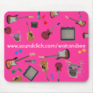 WAIT AND SEE Mousepad
