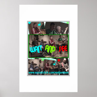 WAIT AND SEE POSTER