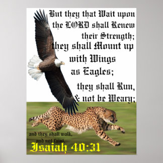 Wait on The Lord. III Poster