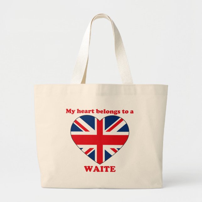 Waite Large Tote Bag (Front)