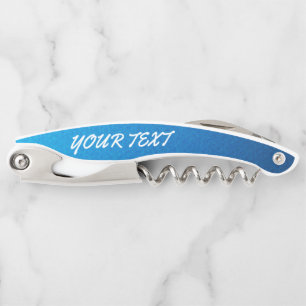 Waiter Corkscrew Wine Opener – Engraved Name Gift