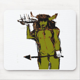 WAITER OF WARRIORS MOUSE PAD