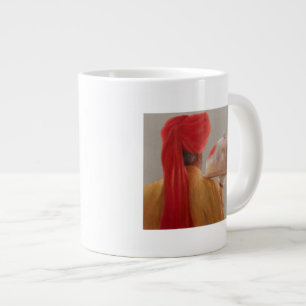 Waiter Rambagh Palace 2010 Large Coffee Mug