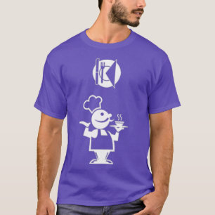 Waiter Steward Restaurant Stuff Servant Gift Unifo T-Shirt