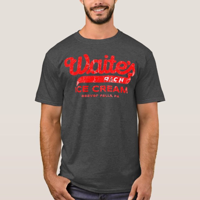 Waite's Ice Cream - Beaver Falls, PA T-Shirt (Front)