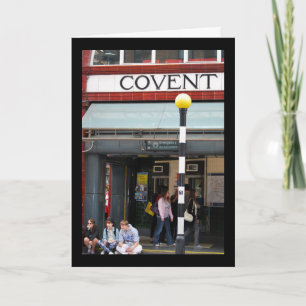 Waiting at Covent Card