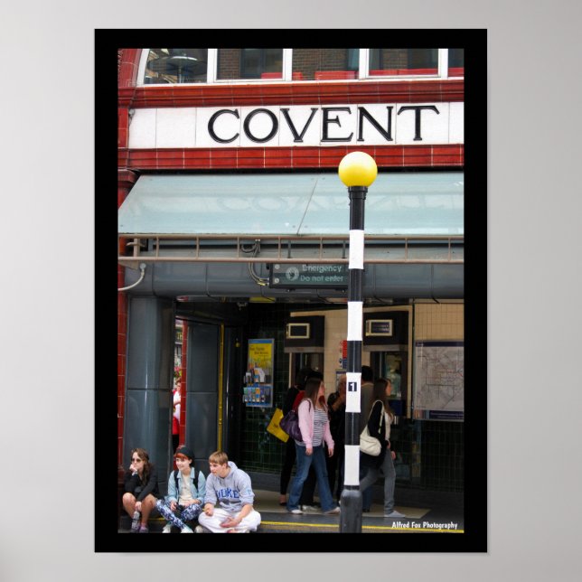 Waiting at Covent Poster (Front)