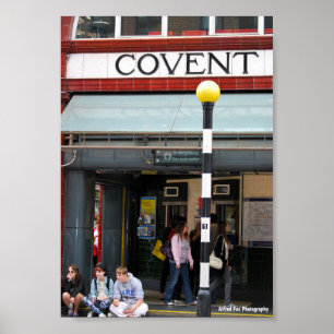 Waiting at Covent Poster