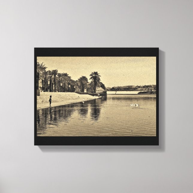 Waiting Canvas Print (Front)