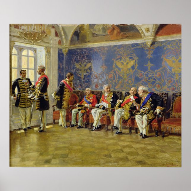 Waiting for an Audience, 1904 Poster (Front)