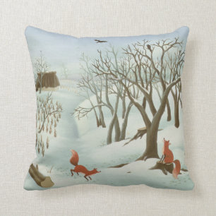 Waiting for Better Times 1980 Cushion