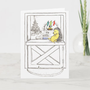 Waiting for Christmas Holiday Card