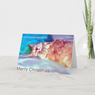 Waiting for Christmas Holiday Card