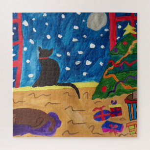 Waiting For Christmas Jigsaw Puzzle