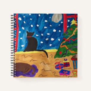 Waiting For Christmas Notebook