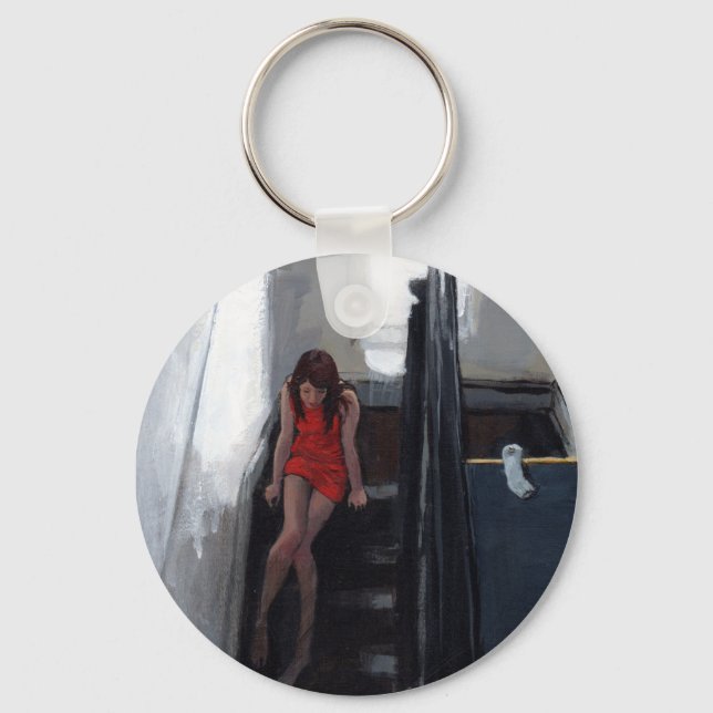 Waiting for Cyclops Key Chain (Front)