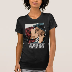 Waiting for Esther/Vashti Midrash Jewish LGBTQ+ T-Shirt