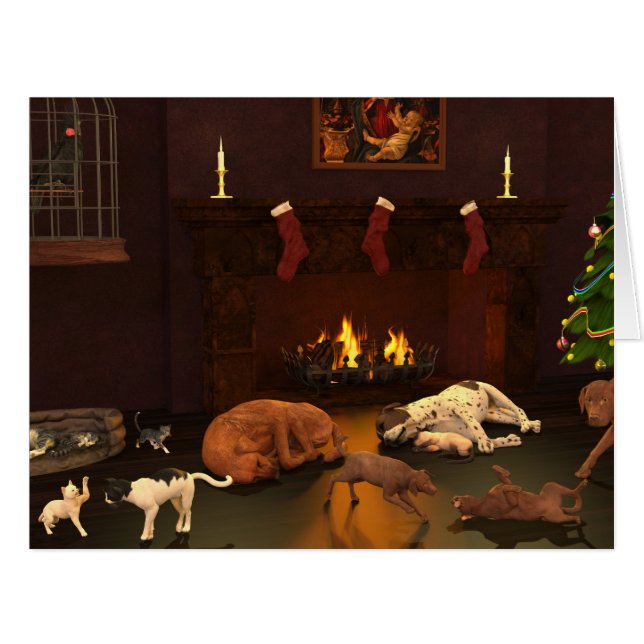 Waiting For Father Christmas (Front Horizontal)