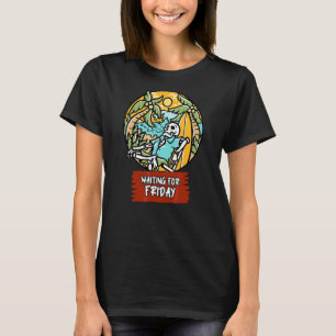 Waiting For Friday  Robinson Parody Crueso Weekend T-Shirt
