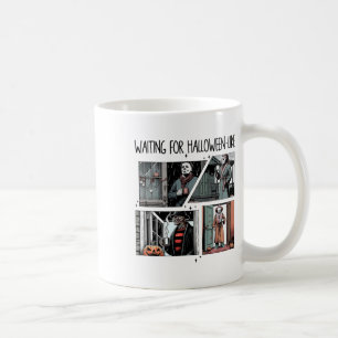 Waiting For Halloween Like Sarcastic Halloween Gho Coffee Mug