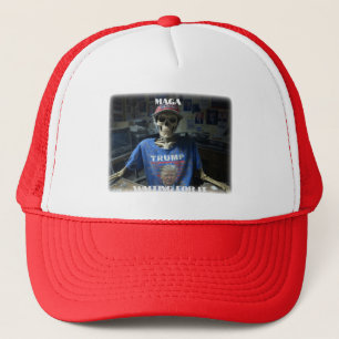 waiting for it trucker hat