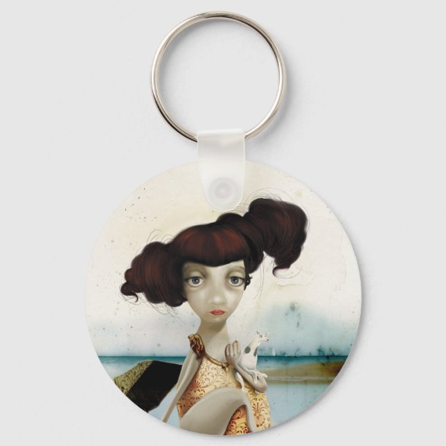 waiting for... key ring (Front)