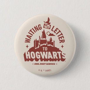 Waiting for my Letter to HOGWARTS™ 6 Cm Round Badge