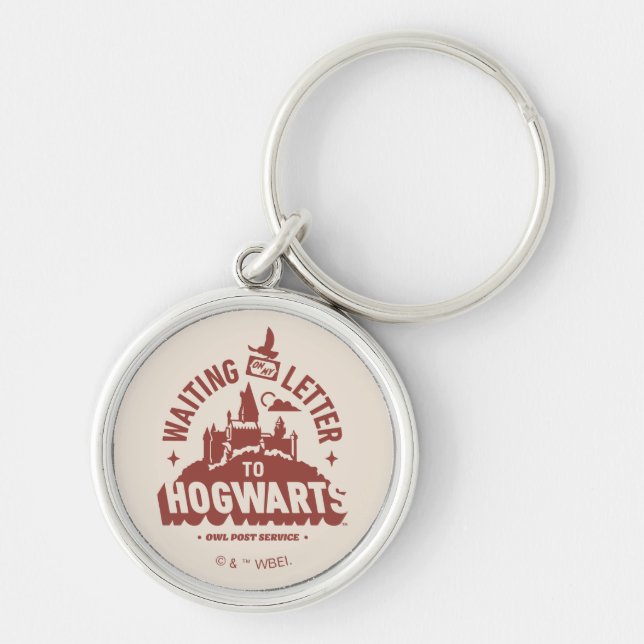 Waiting for my Letter to HOGWARTS™ Key Ring (Front)