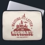Waiting for my Letter to HOGWARTS™ Laptop Sleeve<br><div class="desc">Still waiting on your owl? This charming “Waiting on My Letter to Hogwarts™” design perfectly captures the hopeful anticipation of every aspiring witch or wizard. Featuring a vintage-inspired Hogwarts silhouette, a soaring owl delivering a letter, and classic “Owl Post Service” typography, this design blends nostalgia with wizarding whimsy. It’s a...</div>