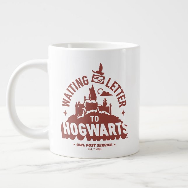 Waiting for my Letter to HOGWARTS™ Large Coffee Mug (Left)