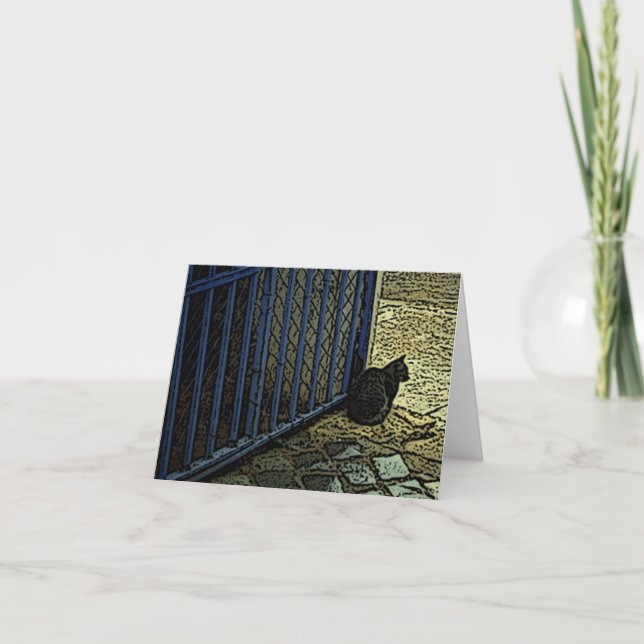 Waiting for Pablo Card (Front)