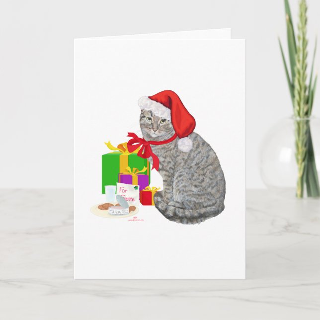Waiting for Santa Holiday Card (Front)