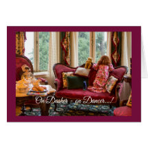 Waiting for Santa Holiday Card