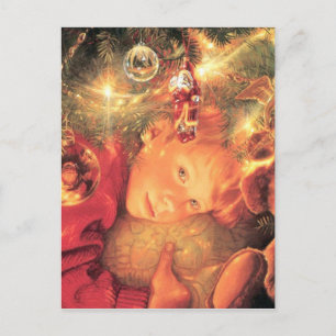 Waiting For Santa Holiday Postcard