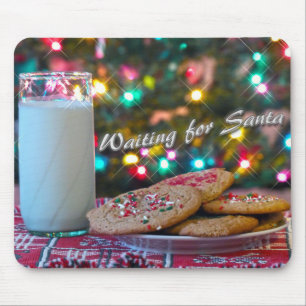 Waiting for Santa Mouse Pad