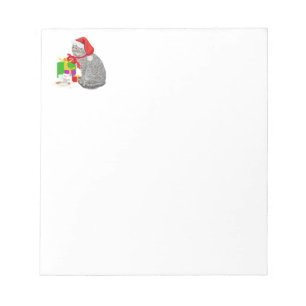 Waiting for Santa Notepad