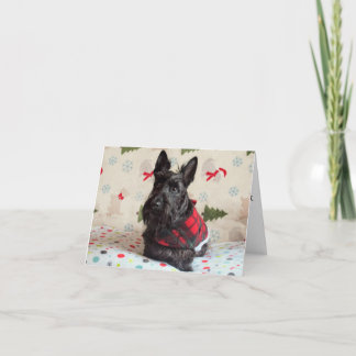 Waiting for Santa Paws Card (with text)