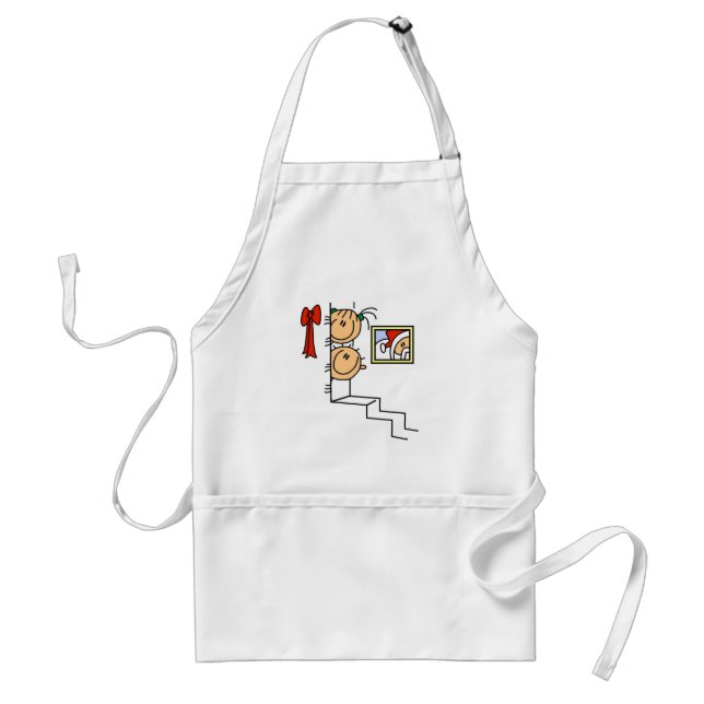 Waiting for Santa T-shirts and Gifts Standard Apron (Front)