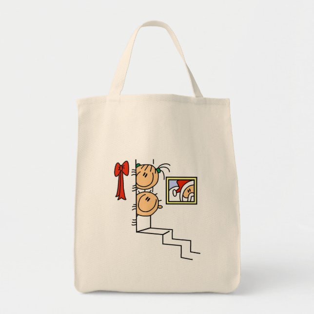 Waiting for Santa T-shirts and Gifts Tote Bag (Front)