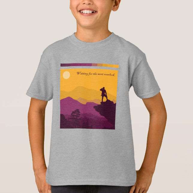 Waiting For The Next Overlook Kid's T-shirt (Front)